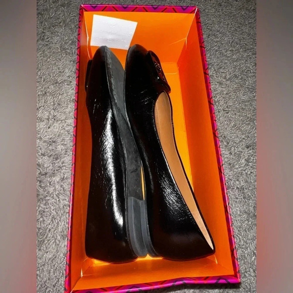 Tory Burch Square Toe Ballet Flat Size 6 - Picture 5 of 5